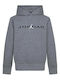 Kids Sweatshirt with Hood and Pockets Gray