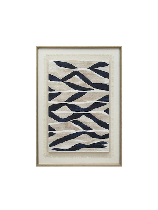 Espiel Painting 3D Blue PVC MDF 50x70x2.9cm