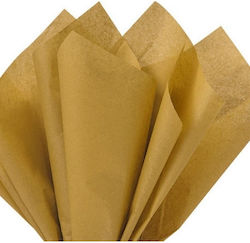 Touch/Tissue-Papier 50x70cm 25 Blätter Gold