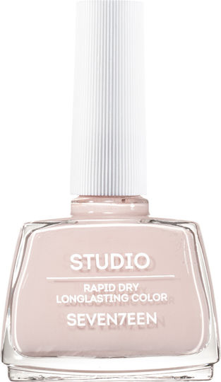 Seventeen Studio Glossy Long Lasting Quick Dry Beige Nail Polish 284 12ml