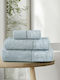 Nima Set of Bath Towels 3 pcs Inverno Light Blue Weight 450gr/m²