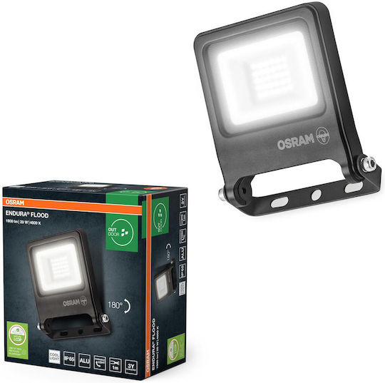 Osram Στεγανός Προβολέας LED 20W Φυσικό Λευκό 4000K IP65