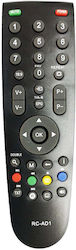 Grundig Lcd Remote Control Rc-ad1 Black Grundig Lcd Remote Control Rc-ad1 Black