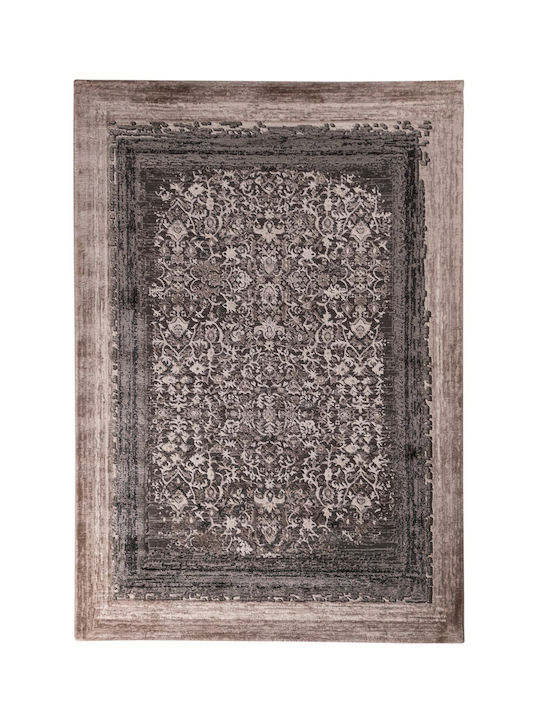 Tzikas Carpets Elements Rug Rectangular Black-silver