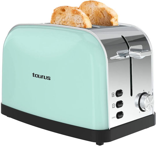 Taurus Toaster 2 Schlitze 950W Grün