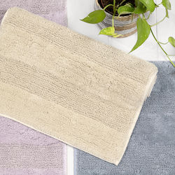 Nima Πατάκι Μπάνιου Βαμβακερό Zaya 35922 Light Beige 50x80εκ.