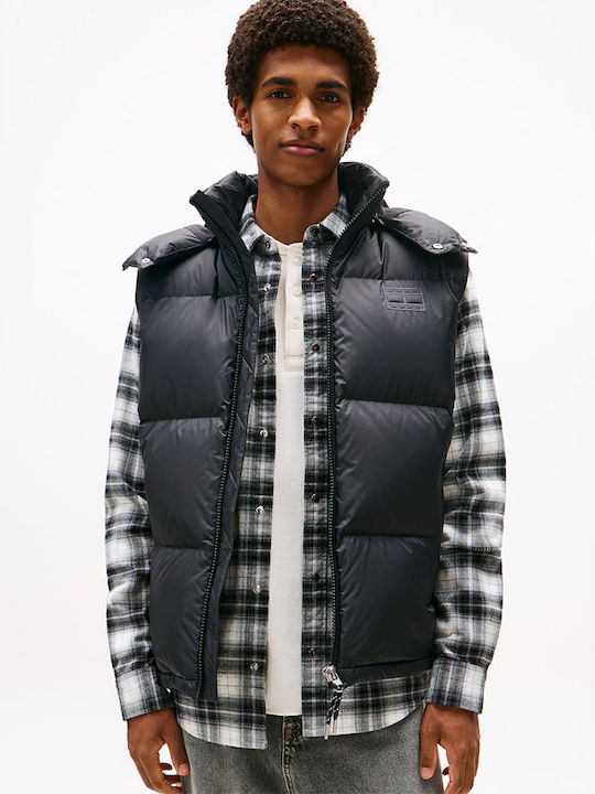 Sleeveless Winter Jacket Puffer Waterproof Black