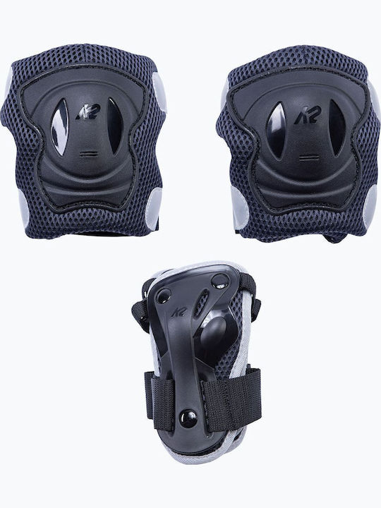 K2 Pad Set Επιαγκωνίδες Μαύρες
