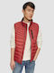 Sleeveless Jacket Puffer Red