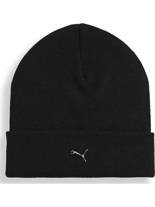 Beanie Unisex Beanie Knitted in Black color