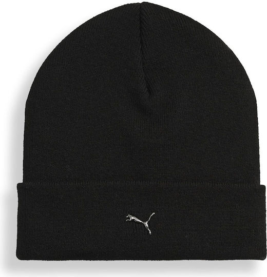 Beanie Unisex Beanie Knitted in Black color