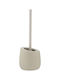 Wenko Ceramic Toilet Brush and Basket Set Beige