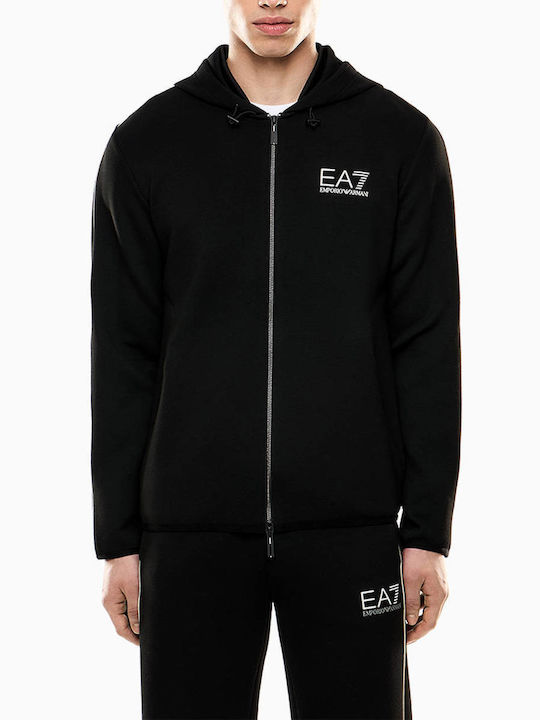Emporio Armani Black cu Glugă