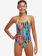 Funkita Детски Бански Една част Многоцветен