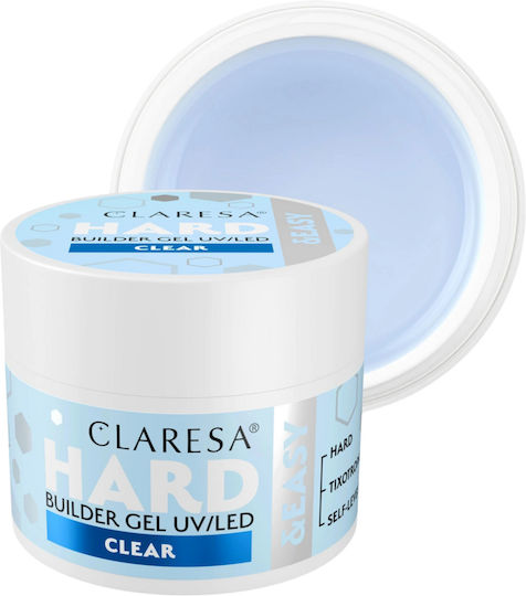 Claresa Hard&easy Builder Gel False Nail Gel Transparent 12g
