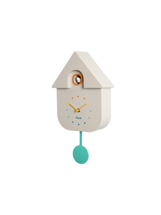 Fisura Ceas De Perete Cuckoo Din Plastic Rainbo...