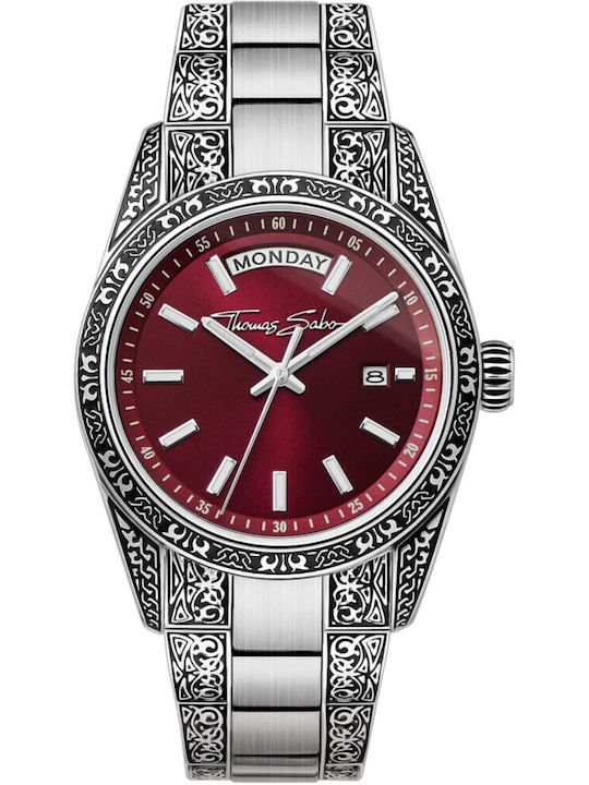 Thomas Sabo Rebel At Heart Ανδρικό Ρολόι 36mm Μ...