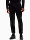 Sweatpants with Elastic Black