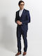 Herrenanzug mit Weste Navy Blue