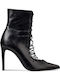 Women's Ankle Boots with High Heel Black