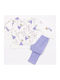 Kids Sweatpants Set Blueberry, Vanilla 2pcs