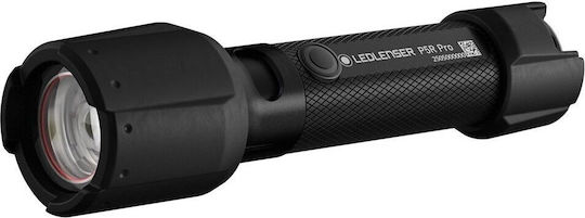 LedLenser Pro Rechargeable Flashlight LED IP68 with Maximum Brightness 750lm Black