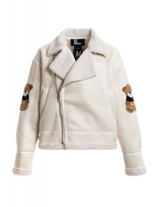 Mod Wave Movement Μπουφάν Beige