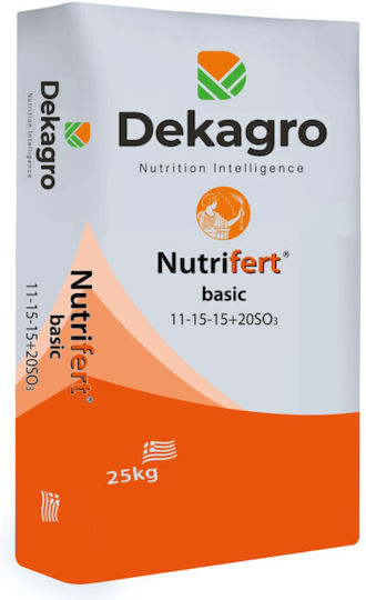 Nutrifert Basic Granular Îngrășământ Azot, Fosfor, Potasiu (11-15-15) 25kg