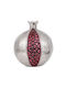 Fylliana Tabletop Lucky Charm Pomegranate Red made of Metal 13x16cm 1pcs (Various Colors)