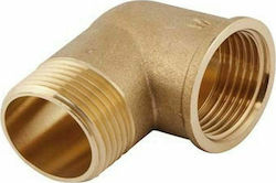 Pipe Elbow 3/4" Male Female Brass