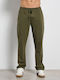 Sweatpants with Elastic Khaki