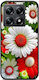Blumen Handyhülle 91588 Mehrfarbiges Design Für Mi 14t