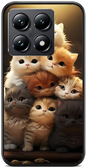 Cute Cats Mobile Phone Case 91661 Multicolour Design Mi 14t