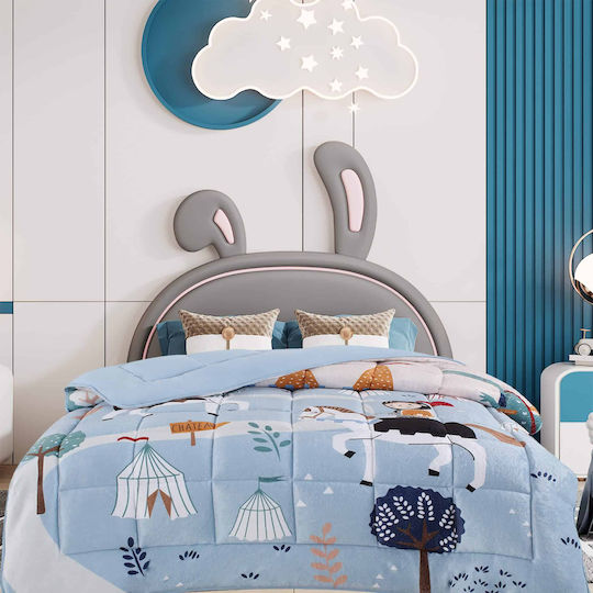 Astron Italy Kinderbettdecke Einzeln Knight Mehrfarbig 160x220cm