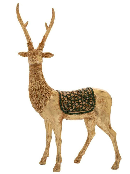Iliadis Christmas Figure Reindeer Yellow Height 48cm
