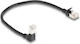 DeLock S/FTP Cat.6a (Gigabit) Καλώδιο Δικτύου Ethernet 0.25m Μαύρο