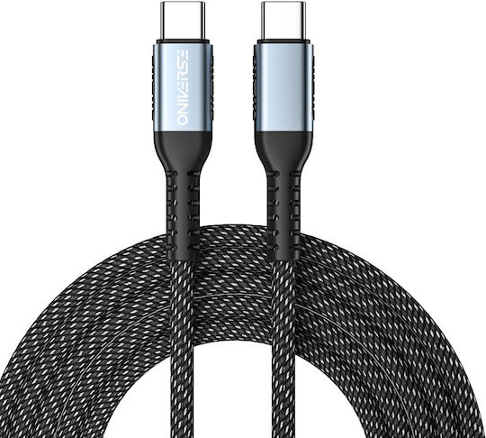 Oniverse USB 2.0 Kabel USB-C männlich - USB-C 100W Schwarz 2m