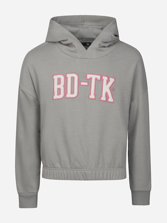 BodyTalk Παιδικό Φούτερ με Κουκούλα Steel Capital