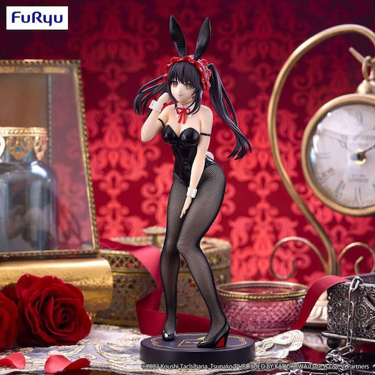 Date A Live V Bicute Bunnies Kurumi Tokisaki Versiunea Neagră Figurină Colectabil Agălmație 29cm