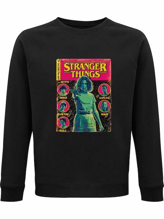 kirikoko Детски Суичър Black Stranger Things