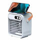 F80 Mini Desktop Fan Rechargeable Mist Diffuser 5w White