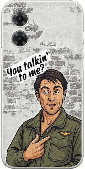 Epic Quotes You Talkin' To Me Xiaomi Poco M4 5G Flexible TPU Transparent Silicone
