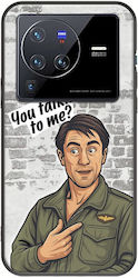 Epic Quotes You Talkin' To Me? Vivo X80 Pro Black Tpu Μαύρη Σιλικόνη