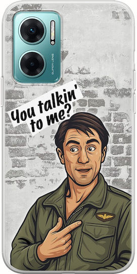 Epic Quotes You Talkin' To Me Xiaomi Redmi 10 5G Flexible TPU Transparent Silicone