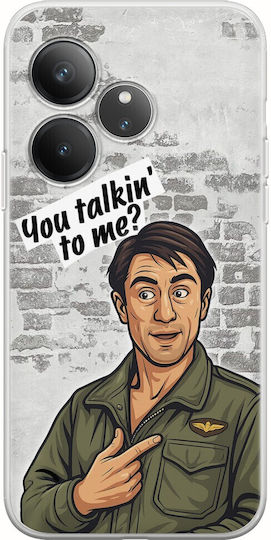 Epic Quotes You Talkin' To Me Realme GT 6 5G Flexible TPU Transparent Silicone
