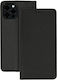 Smart Book Leather / Silicone Black (Galaxy S25 FE)