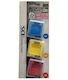 3 Colored Cartridge Cases Nintendo DS