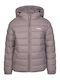 Kids' Sports Jacket with Hood Purple