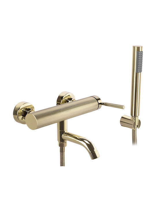 Rea Argon Rea Bathtub Mixer Complete Set Gold