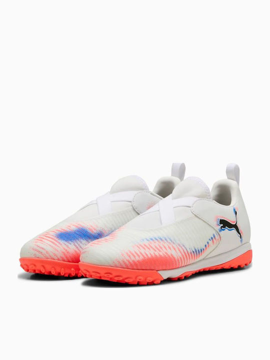 Future 8 Match TT Kids Soccer Cleats & Shoes with Turf White